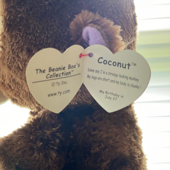 Ty Collectable Monkey “Coconut” - Picture 5 of 5